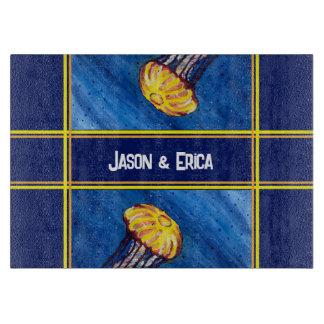 Personalised Jellyfish Cutting Board