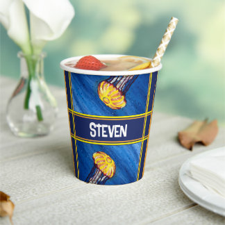 Personalised Jellyfish Paper Cups