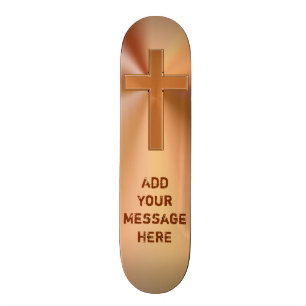 Personalised Jesus Skateboard Decks YOUR MESSAGE