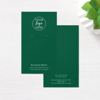Personalised Jewellery Branding Display Card