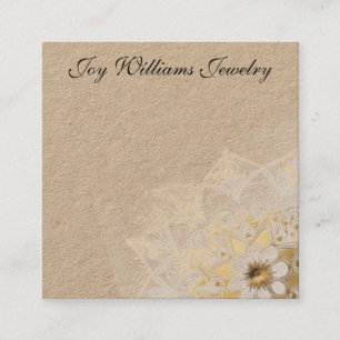 Personalised Jewellery Earring Card