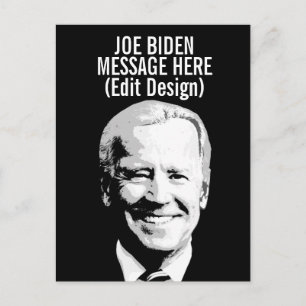 Personalised Joe Biden Postcard