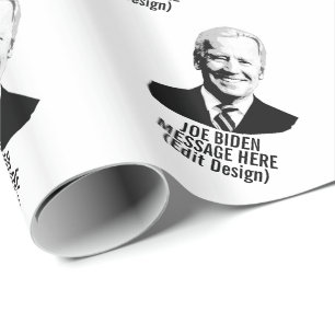 Personalised Joe Biden Wrapping Paper