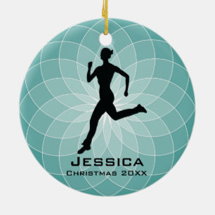 Personalised Jogger Runner Ornament