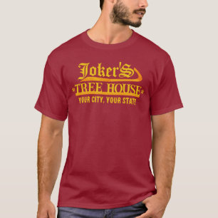 Personalised Joker's Tree House T-Shirt
