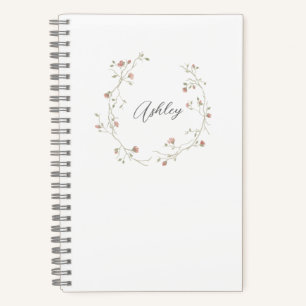 Personalised Journal - Feminine Watercolor