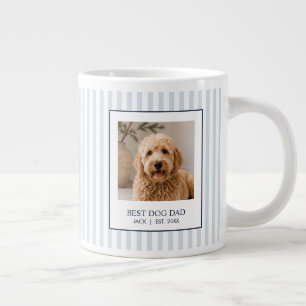 Personalised Jumbo Best Dog Photo Large Coffee Mug
