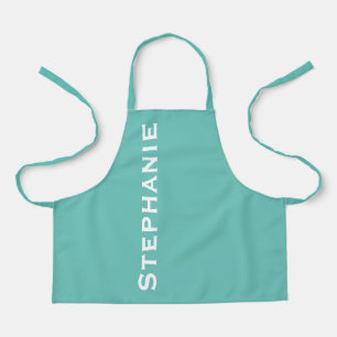 Personalised Jumbo Bold Name Choose Your Colour Apron