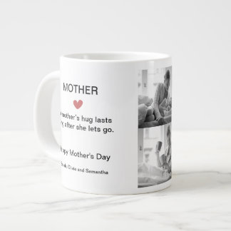 Personalised Jumbo Photo Collage Mug