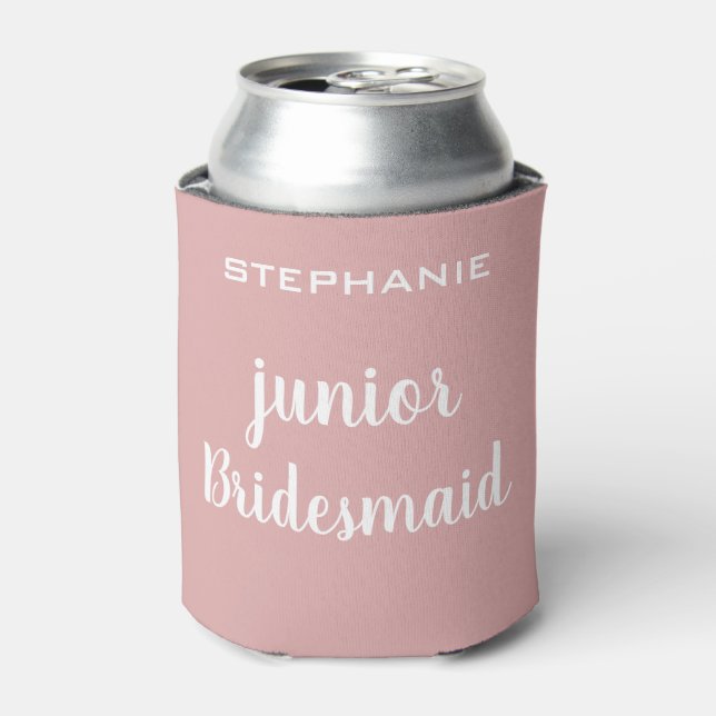 Personalised Junior Bridesmaid Proposal Gifts Can Cooler (Can Front)