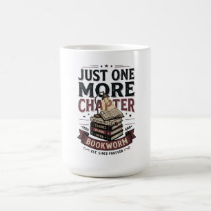 Personalised Just One More Chapter Est 1985 Bookwo Coffee Mug