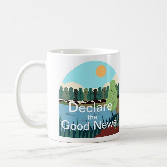 Personalised JW Convention Declare the Good News   Coffee Mug (Left)
