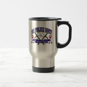 Personalised K9 Police Unit Travel Mug