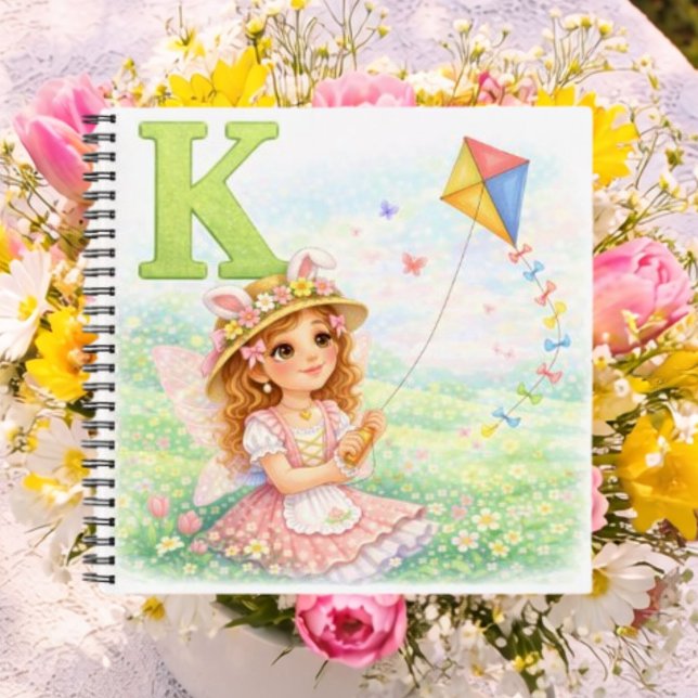 Personalised K Fun Gift for Girls Notebook (Creator Uploaded)