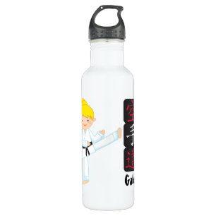 Personalised Karate Girl 710 Ml Water Bottle