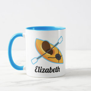 Personalised Kayaking Boating Gift Mug