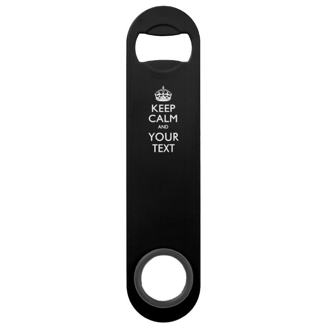Personalised KEEP CALM AND Edit Text for Cool Gift (Front)