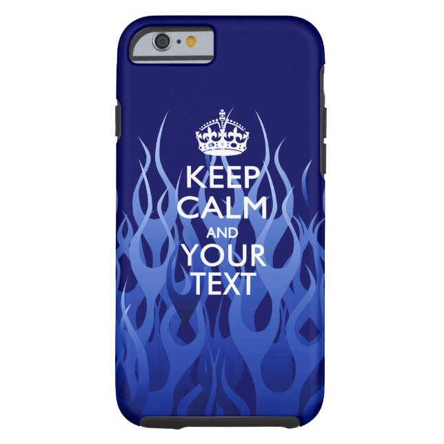 Personalised KEEP CALM AND Have Your Creative Text Case-Mate iPhone Case (Back)
