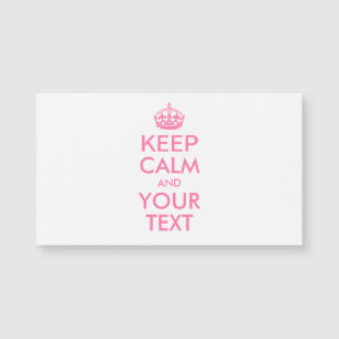 Personalised KEEP CALM and YOUR TEXT