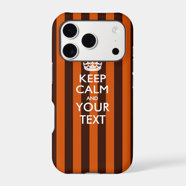 Personalised KEEP CALM AND Your Text (Back)