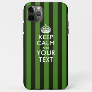 Personalised KEEP CALM AND Your Text iPhone 11 Pro Max Case