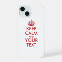 Personalised KEEP CALM and YOUR TEXT