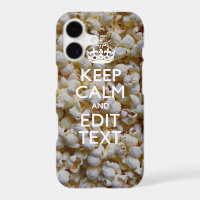 Personalised KEEP CALM AND Your Text Popcorn