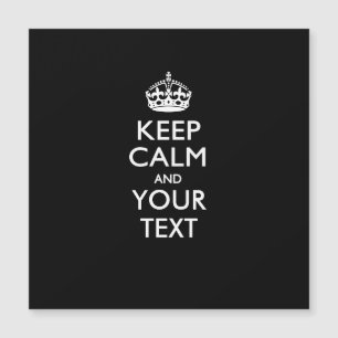 Personalised KEEP CALM Change Background Colour