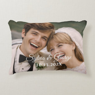 Personalised Keepsake 50th Anniversary Photo Gift Decorative Cushion
