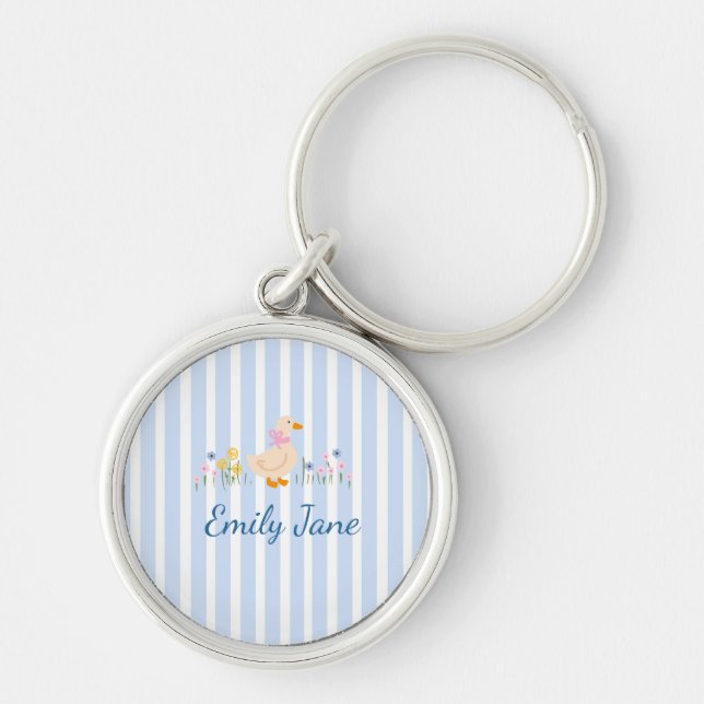 Personalised Keepsake Kids Gift Key Ring (Front)