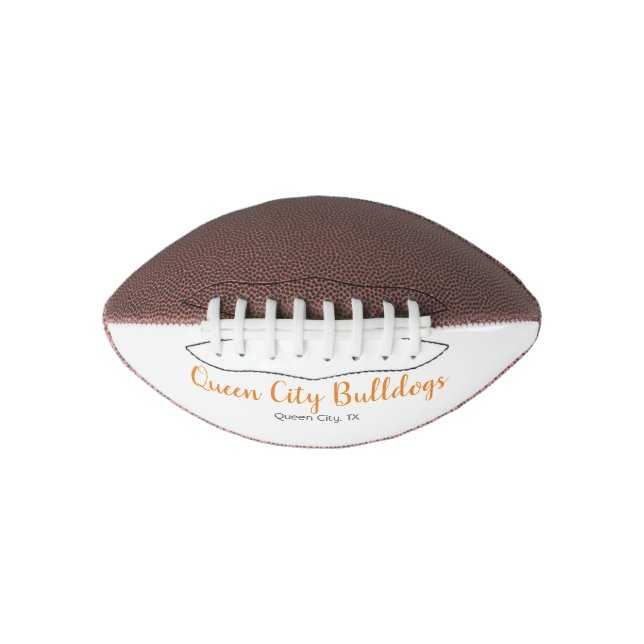 Personalised Keepsake Mini Football American Football (Front)