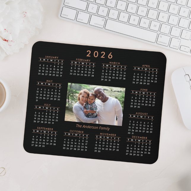 Personalised Keepsake Photo 2022 Calendar Mouse Mat (Creator Uploaded)