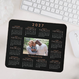 Personalised Keepsake Photo 2023 Calendar Mouse Mat
