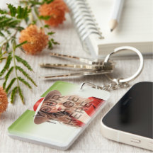 Personalised Keychain Horizontal Images