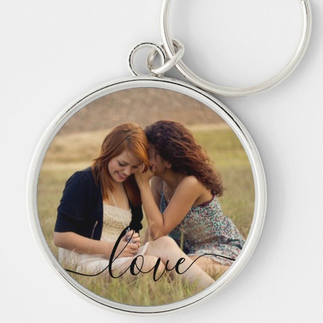 Personalised Keyring - Add Your Own Photo (Front)
