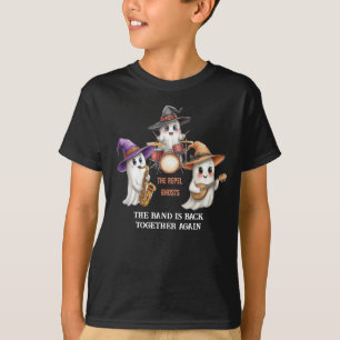 Personalised Kid’s Halloween – Rebel Ghosts T-Shirt