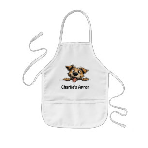 Personalised kids apron