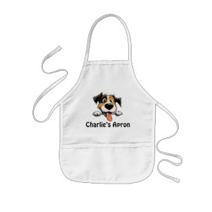 Personalised kids apron