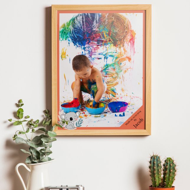 Personalised Kids' Artwork Poster (Creator Uploaded)
