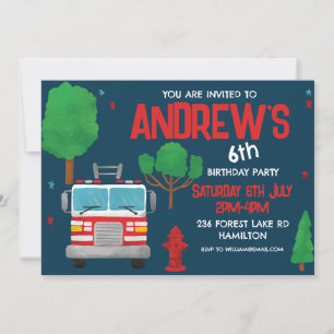 Personalised Kids Birthday Party Invitation