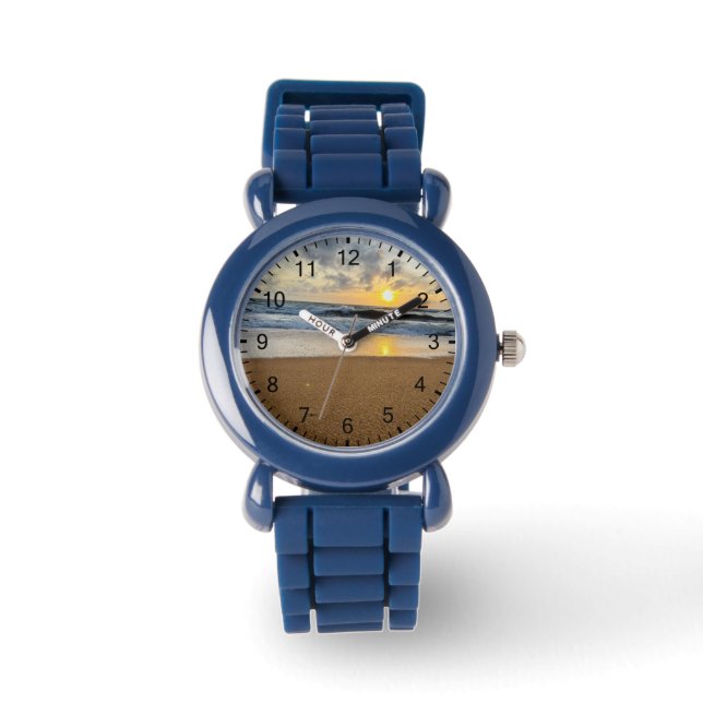 Personalised Kids Boys Baseball Watch (Front)