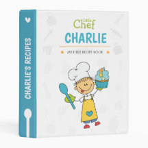 Personalised Kids Cookbook for Boys – Cupcake Them
