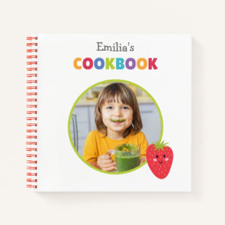 Personalised Kids Cookbook (Your Photo)  Notebook