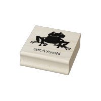 Personalised Kids Cute Frog Toad