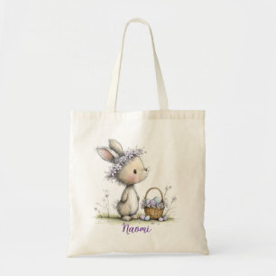 Personalised Kids Easter Tote Bag