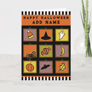 Personalised Kid's Halloween Card