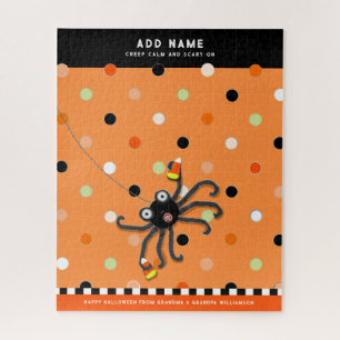 Personalised Kid's Halloween Jigsaw Puzzle