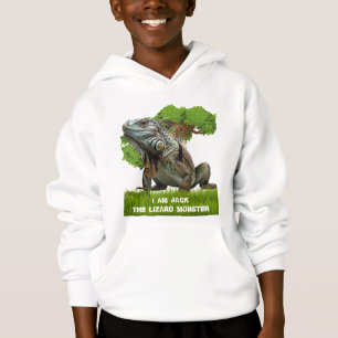 Personalised Kids Lizard Monster