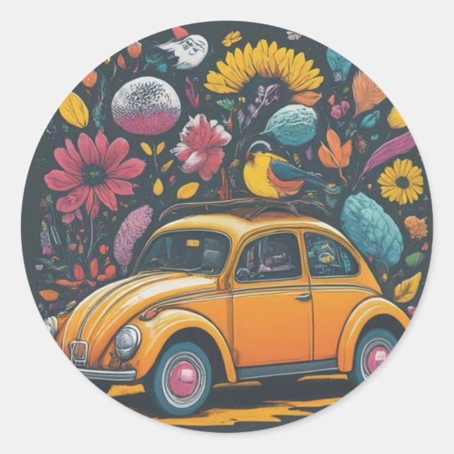 Personalised Kids Mermaid Friends Sticker Set  (Front)