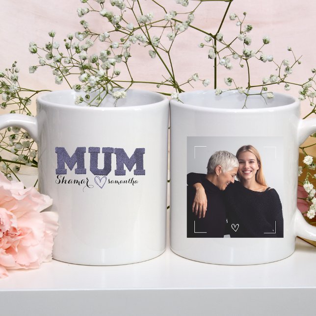 personalised kids name embroidered mother's day  coffee mug (Creator Uploaded)